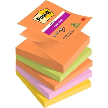 Samolepící bloček Post-it Z-bločky Super Sticky BOOST, 76x76 mm, 5 ks