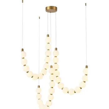 LED Lustr na lanku TREA LED/35W/230V 3000K