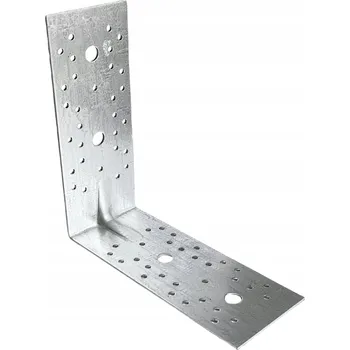 Úhloměr Úhelník Kamago24 s prolisem 200x200x80 mm, tloušťka 2,5 mm