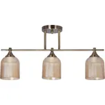 Lustr na tyči 3xE14/60W/230V mosaz