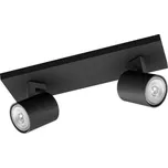 Philips - Bodové svítidlo RUNNER 2xGU10/20W/230V černá