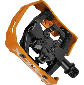 Pedál na kolo Pedály Xpedo Clipless Milo černo-oranžové