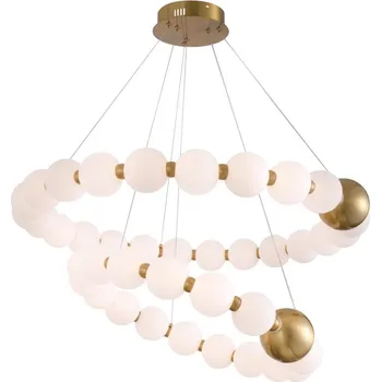 LED Lustr na lanku TREA LED/40W/230V 3000K