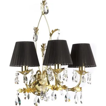 Nástěnné svítidlo ONLI - Nástěnné svítidlo KAREN 3xE14/6W/230V zlatá