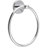 Aqualine - Nástěnný věšák na ručníky SAMBA pr. 15,5 cm lesklý chrom