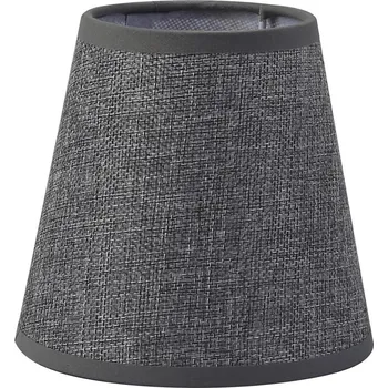 Lampička Brilagi Brilagi - Stínidlo univerzální NUBILA E27 13x9 cm šedá + záruka 3 roky