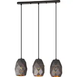 ITALUX MDM-3480/3 GR+GD - Lustr na lanku HARLEY 3xE27/40W/230V antracit