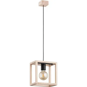 Lustr na lanku PAKO 1xE27/15W/230V béžová