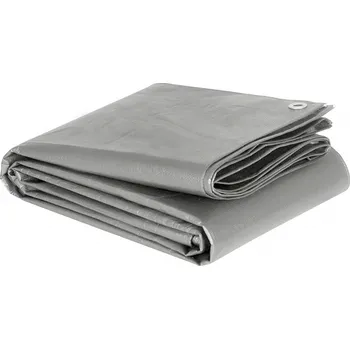 Krycí plachta Zakrývací plachta s oky 5 x 6 m PROFESSIONAL (Zakrývací plachta s kruhovými oky, univerzální použití, nepromokavý film, vysoká kvalita a odolnost, s UV stabilizací 24 měsíců)