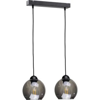 Lustr na lanku UNO 2xE27/60W/230V černá