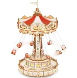 RoboTime - 3D skládačka hrací skříňky Řetízkový kolotoč 3xAAA