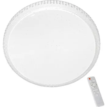 LED Stmívatelné stropní svítidlo CRUZ s dálkovým ovladačem 1xLED/66W/230V 3300lm