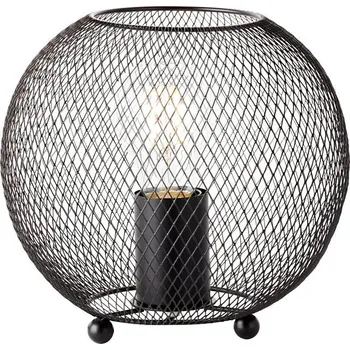 Lampička Brilliant Brilliant - Stolní lampa SOCO 1xE27/60W/230V černá + záruka 3 roky