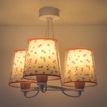 Dětské svítidlo Dalber 81177S - Dětský lustr DREAM FLOWERS 3xE27/60W/230V
