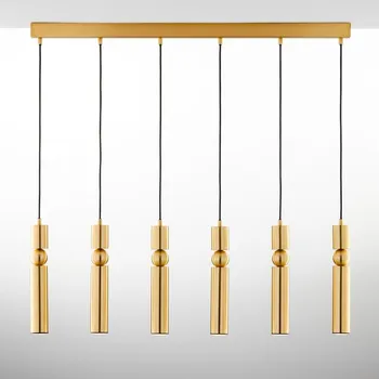 Jupiter 2011 - Lustr na lanku ALAS 6xGU10/10W/230V zlatá