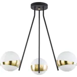 Jupiter 1709 - Lustr na tyči ELFA 3xE14/40W/230V mosaz