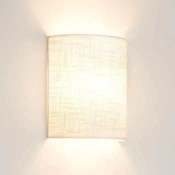 Nástěnné svítidlo Brilagi - Nástěnné svítidlo SEMI 1xE27/15W/230V pr. 20 cm světle šedá