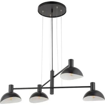 Lustr na lanku ARTIS 4xE14/40W/230V černá