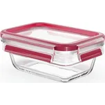 Tefal - Dóza na potraviny 0,45 l MSEAL GLASS červená/sklo