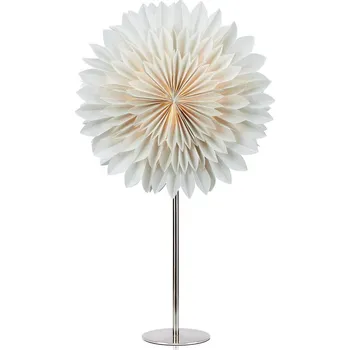 Lampička Markslöjd 705845 - Vánoční dekorace SOLINA 1xE14/25W/230V pr. 35 cm bílá