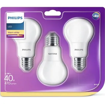 Žárovka SADA 3x LED Žárovka Philips E27/5,5W/230V 2700K
