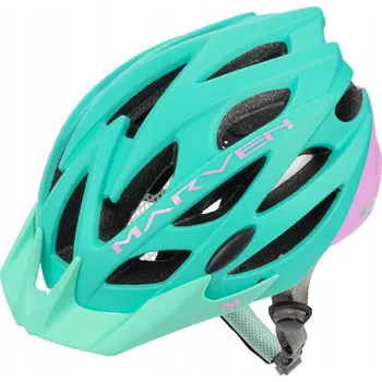 Cyklistická přilba NASTAVITELNÁ CYKLISTICKÁ PŘILBA METEOR MARVEN L 58-61cm síťka větrací otvory