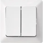 Spínač domovní dvojitý střídavý 250V/10A