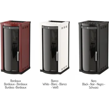 Krbová kamna Kamna s výměníkem na pelety MD AQUA ELEGANCE STYLE 19/14 kW + WiFi + posuvný hořák