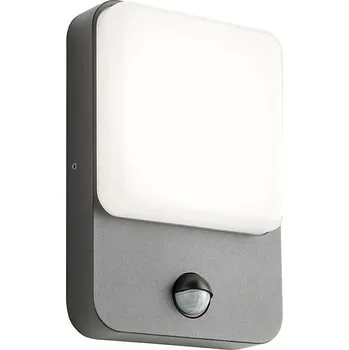 Venkovní osvětlení Redo 90133 - LED Venkovní nástěnné svítidlo se senzorem COLIN 1xLED/9W/230V IP54