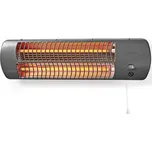 Nedis HTBA10GY - Koupelnový ohřívač 600/1200W/230V IPX4