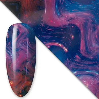 Fólie na transfer nehtů Molly Lac Cosmic Č. 18 80 cm