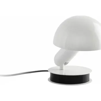 Lampička FARO 56101 - Stolní lampa s klipem 2v1 BELA 1xE27/15W/230V bílá