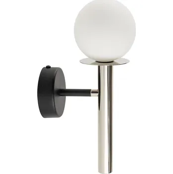 Nástěnné svítidlo Nástěnná lampa DAISY 1xG9/12W/230V lesklý chrom/černá/bílá