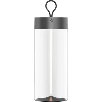 Lampička Zuma Line Zuma Line 1003 - LED Stmívatelná nabíjecí lampa ESTERNO LED/1,2W/230V šedá IP54 + záruka 3 roky