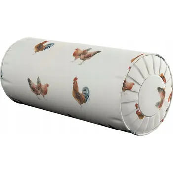 Polštář Polštář Dekoria s váleček a sklady béžový