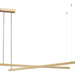 Argon 8839 - LED Lustr na lanku MIAMI LED/74W/230V 3000K zlatá