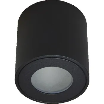 Koupelnové svítidlo Venkovní stropní svítidlo FARA 1xGU10/50W/230V IP54 černá