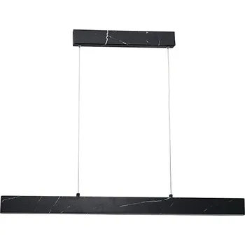 LED Lustr na lanku PIERCE LED/18W/230V černá