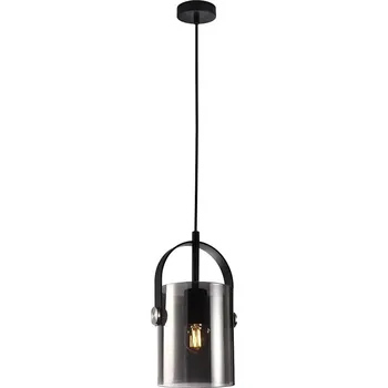 ITALUX PND-32453-1-BK+SG - Lustr na lanku NANESMA 1xE27/40W/230V černá