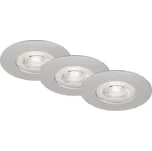 Briloner - SADA 3x LED Stmívatelné koupelnové svítidlo LED/4,9W/230V IP44
