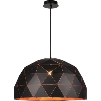 Lucide 21409/60/30 - Závěsné svítidlo OTONA 3xE27/60W/230V černé