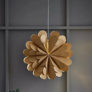 Lampička Markslöjd 705948 - Vánoční dekorace MARAVILLA 1xE14/25W/230V pr. 45 cm zlatá