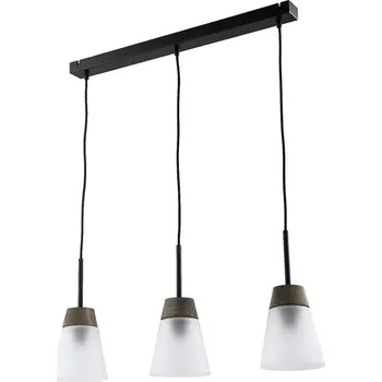 Jupiter 1683 - Lustr na lanku DOMINO 3xE27/60W/230V bílá