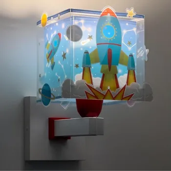 Dětské svítidlo Dalber 63359 - Dětské nástěnné svítidlo ROCKET 1xE27/15W/230V