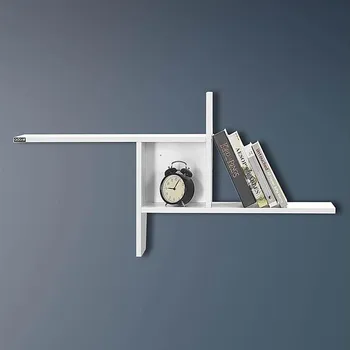 police Nástěnná police 50x100 cm bílá