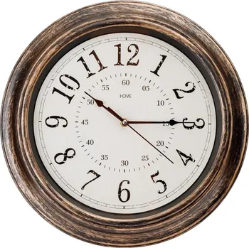 Hodiny Nástěnné hodiny pr. 40 cm 1xAA bronz/bílá