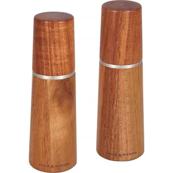 Mlýnek na koření Cole&Mason - Sada mlýnků na sůl a pepř MARLOW akácie 2 ks 18,5 cm
