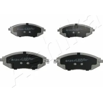 Brzdová destička Sada brzdových destiček, kotoučová brzda ASHIKA 50-0W-W14