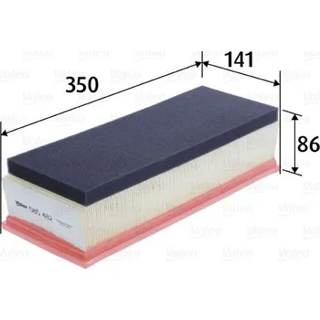 Vzduchový filtr Vzduchový filtr VALEO 585482