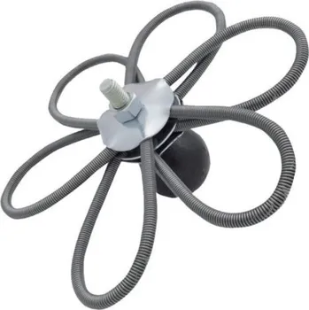 Komínová štětka Růžice komín průměr 150 mm 6 pružin se závažím